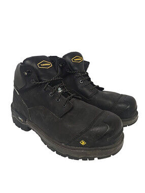 Terra Men's TR0A4T8VBLK Gantry 6" Composite Toe CSA Work Boot Black Size 12W